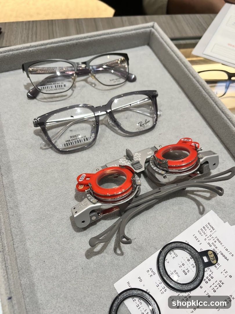 Eyeglasses and Optometry Equipment