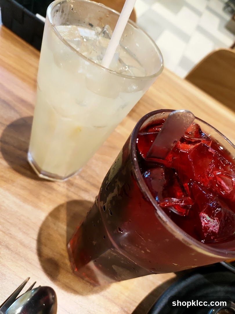Two Iced Drinks