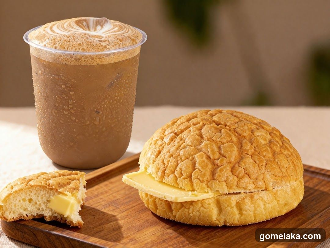 Bakery Product and Iced Coffee