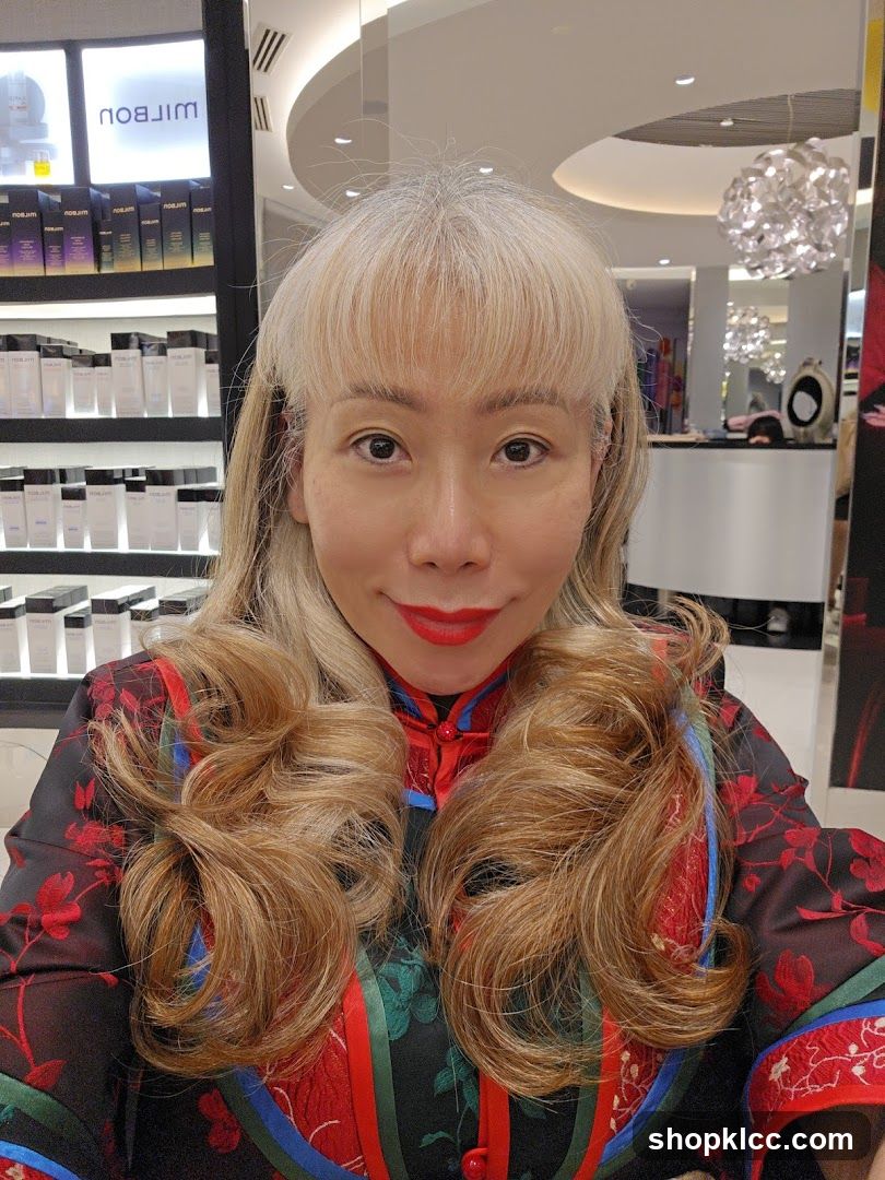 Woman in a salon