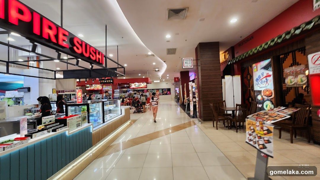 Food court interior