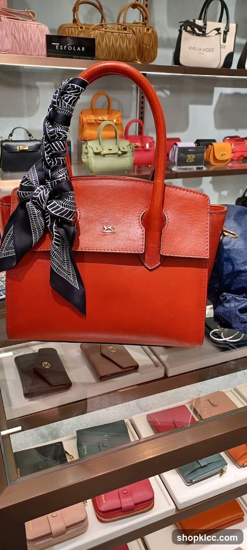 Handbags and Wallets Display