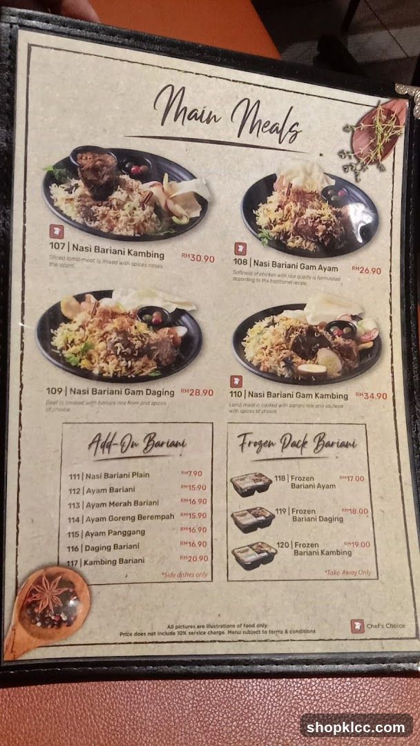 Main Meals