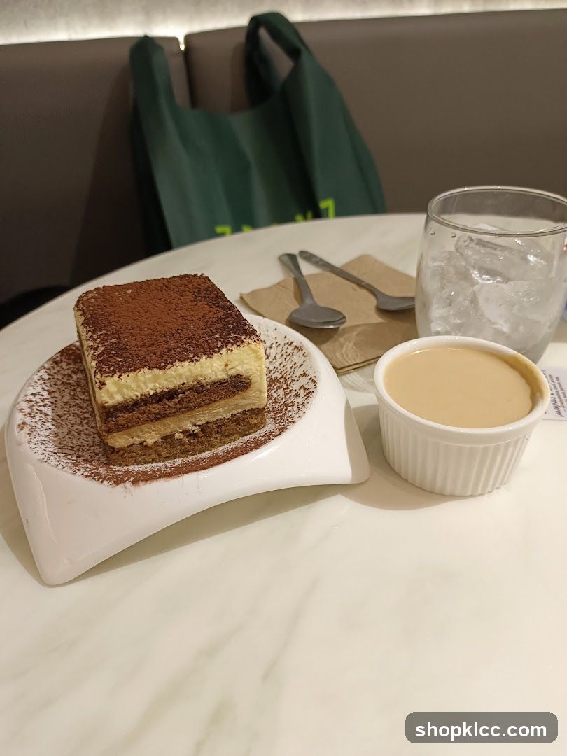 Tiramisu and Coffee