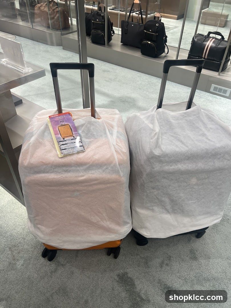 Luggage in a Store