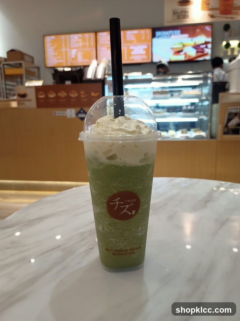 Matcha Cheese Drink