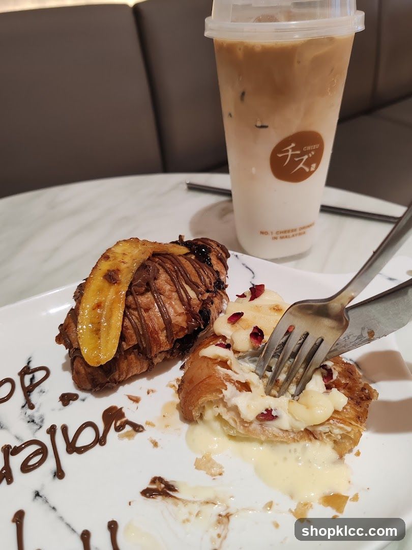 Croissants and Iced Coffee