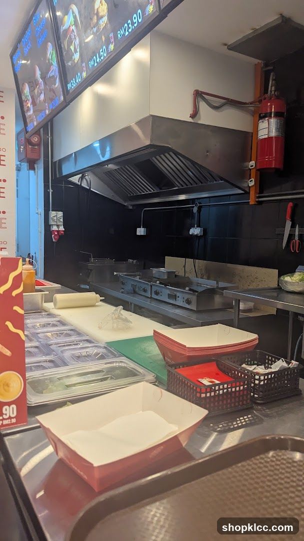 Restaurant Kitchen Counter