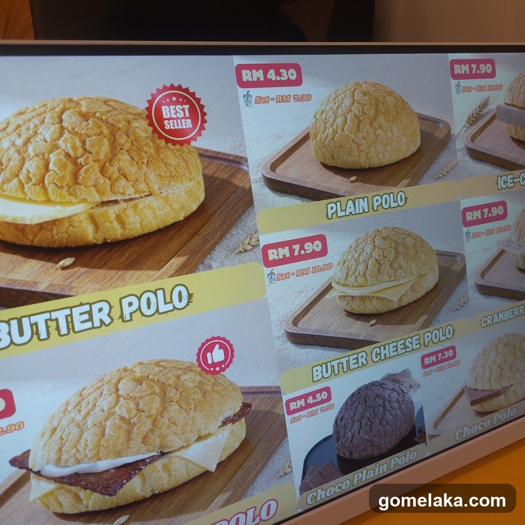 Polo Menu Display