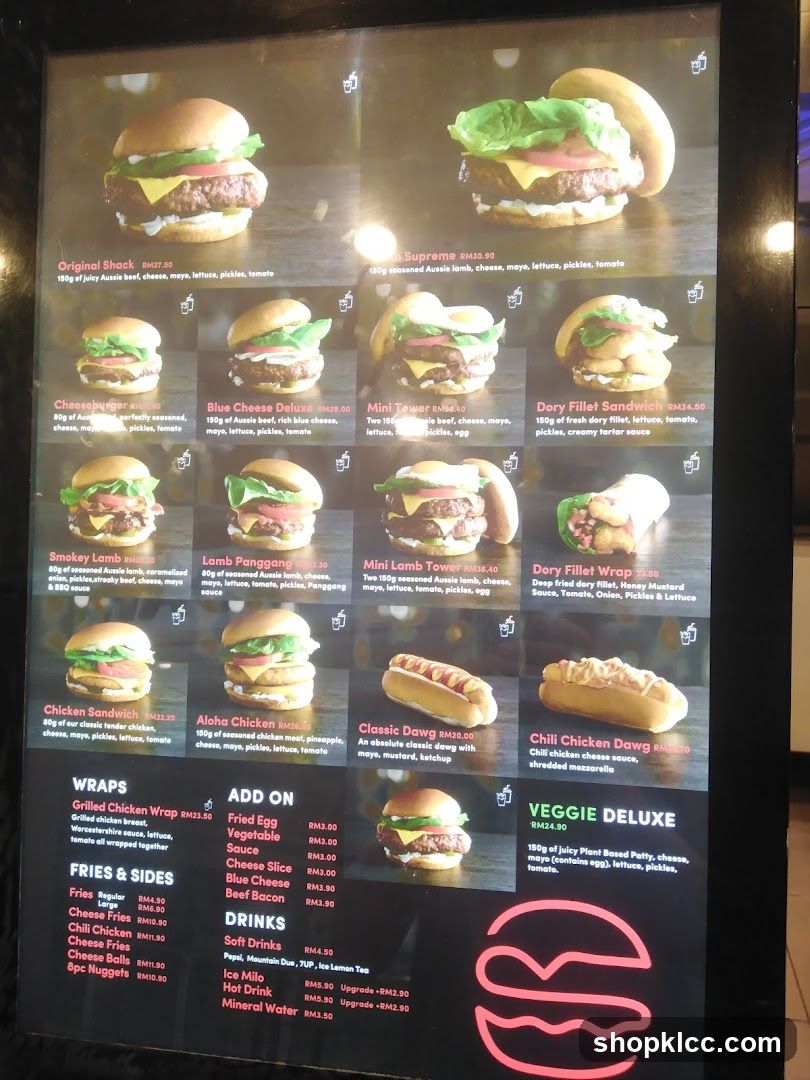 Burger Menu