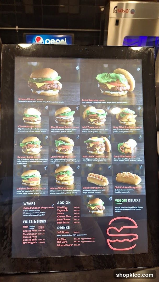 Burger Menu