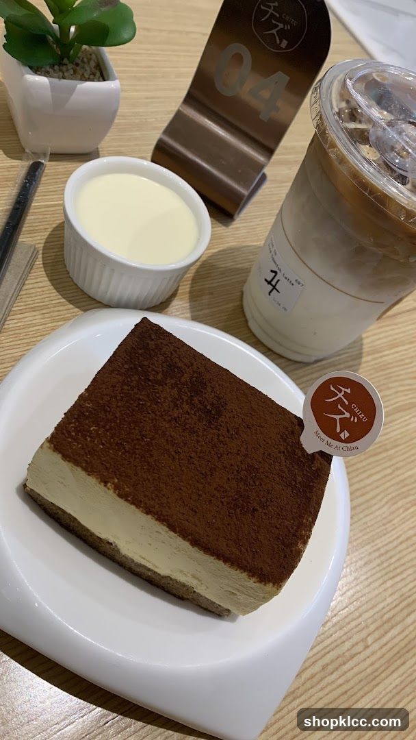 Tiramisu and Coffee
