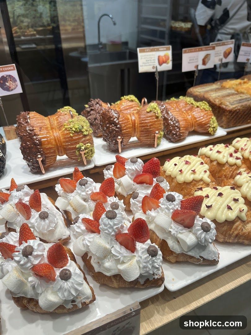 Pastries on Display