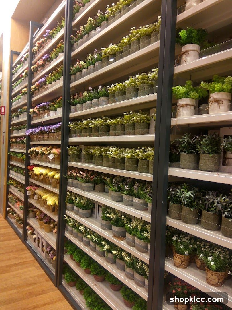 Artificial Plants Display
