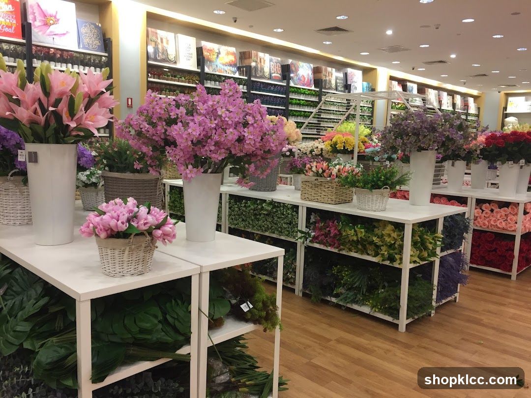 Artificial Flower Shop Interior
