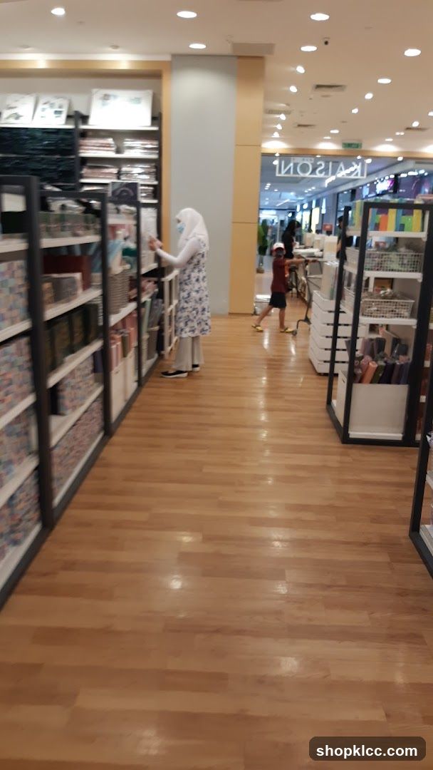 Store Interior with Shelving