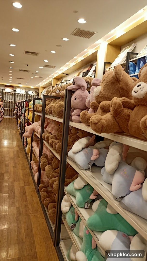 Stuffed Animals on Shelves
