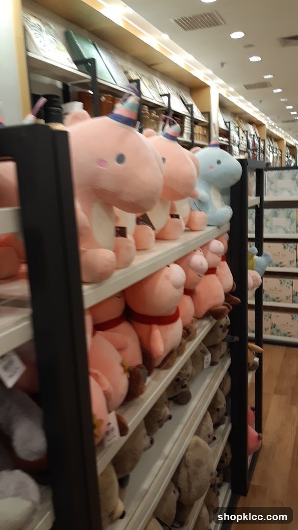 Plush Toys on Shelves