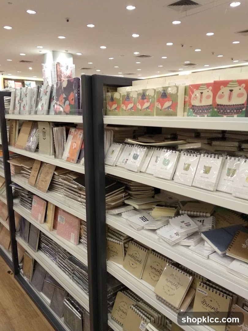 Stationery Store Shelves