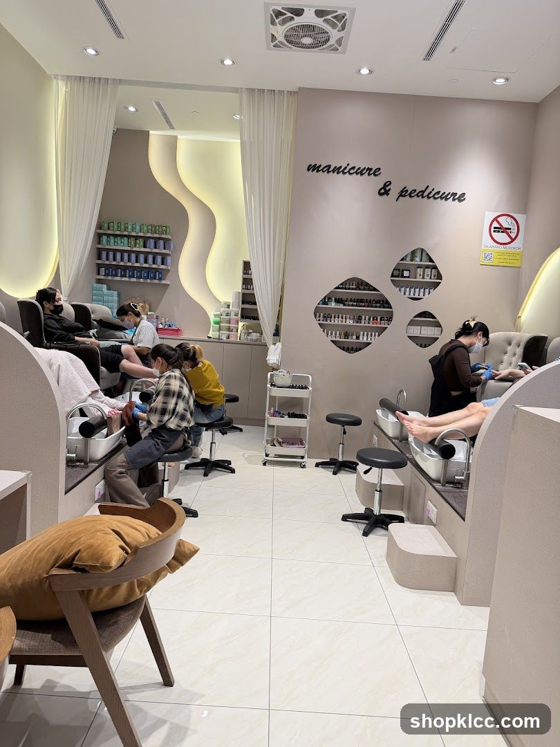 Nail Salon Interior