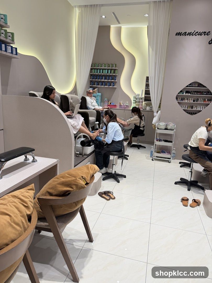Nail Salon Interior