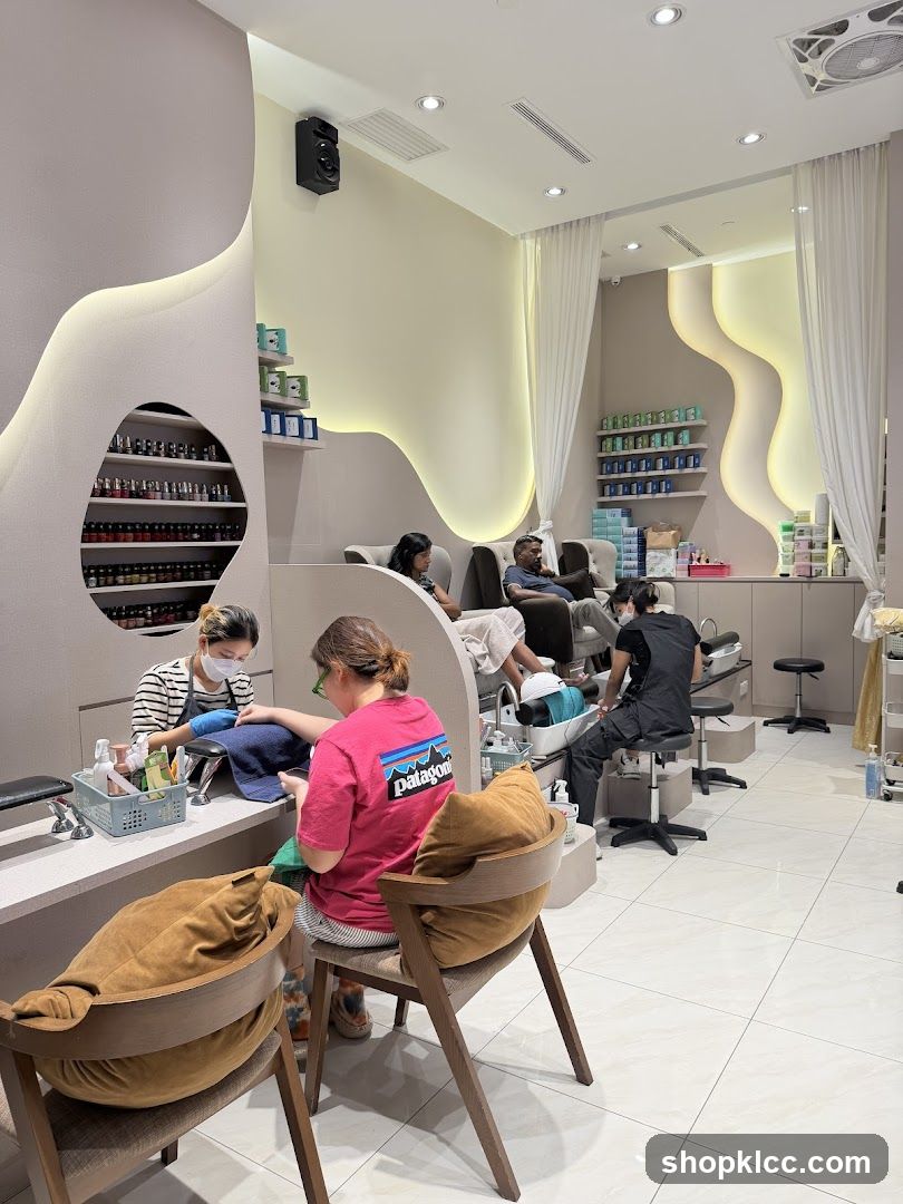 Nail Salon Interior
