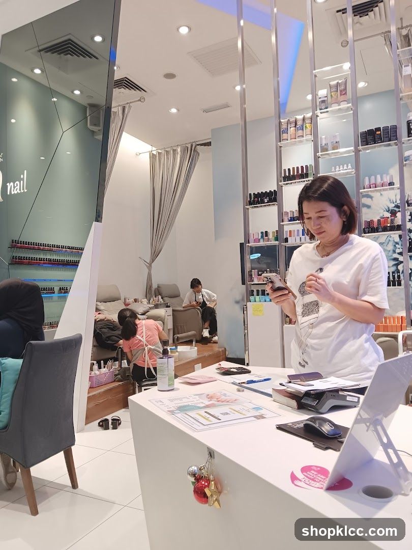 Nail Salon Interior
