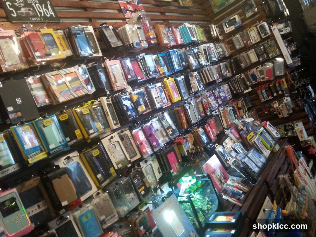 Electronics Accessories Store Interior