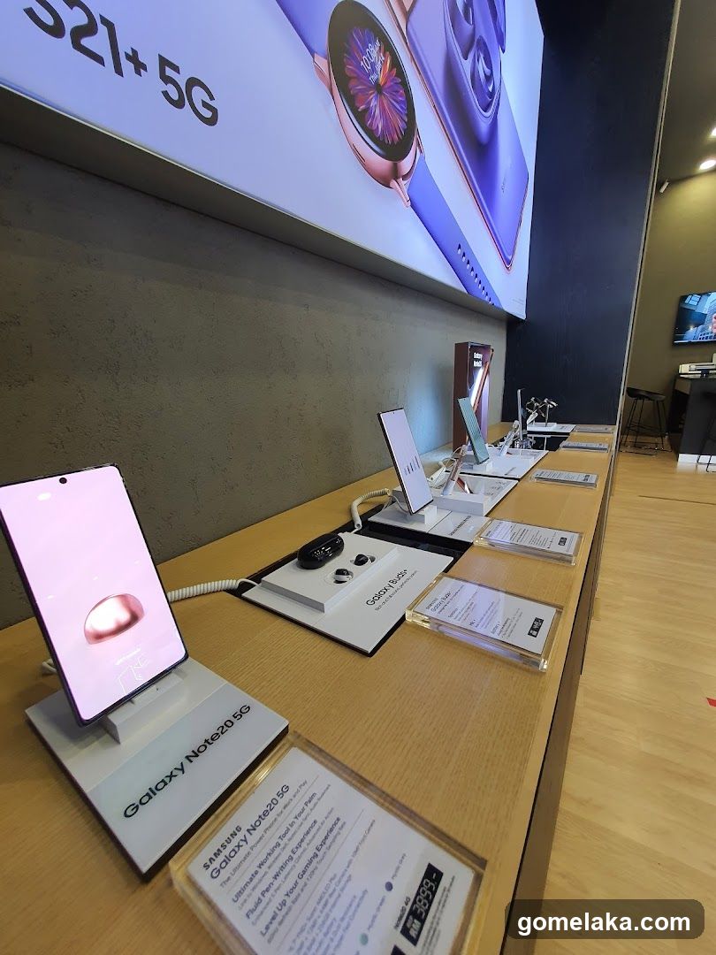 Samsung Product Display Area