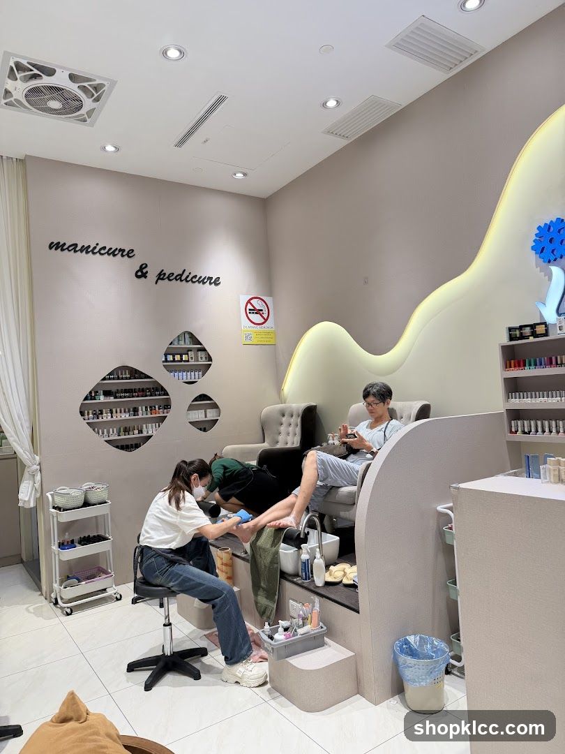 Nail Salon Interior