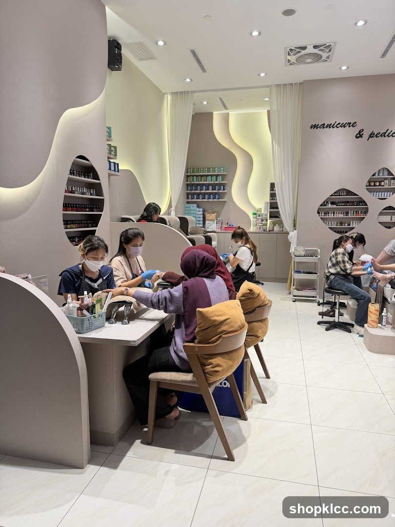 Nail Salon Interior