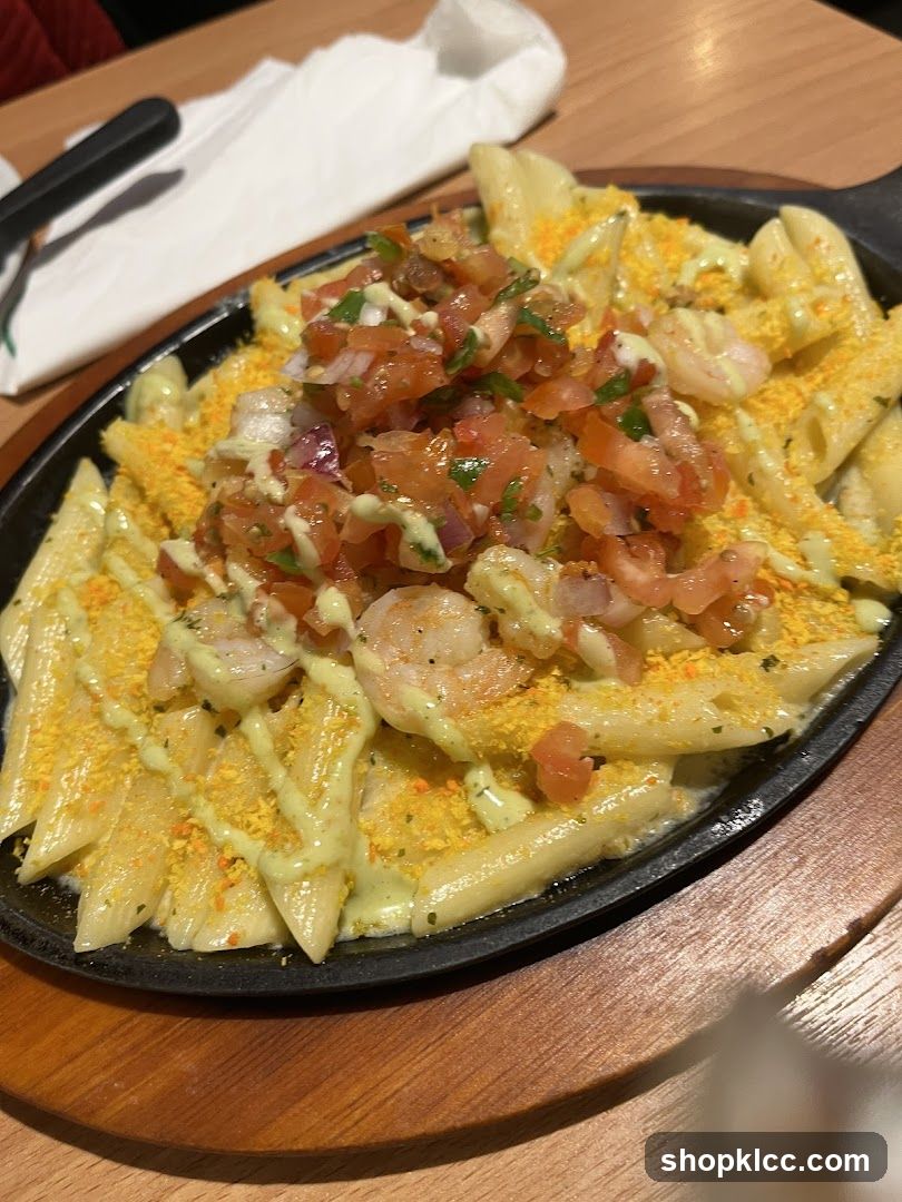 Shrimp Pasta with Pico de Gallo