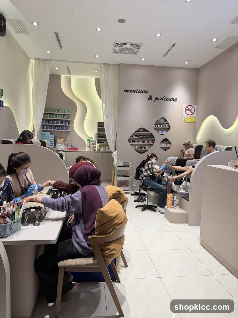 Nail Salon Interior