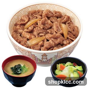 Beef bowl set