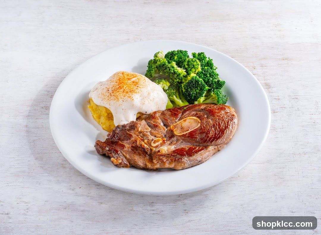 Lamb Chop Dinner