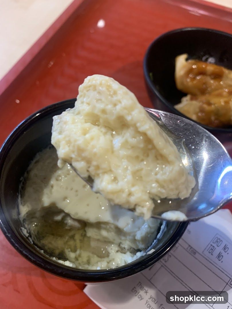 Steamed Egg Custard with Dumplings