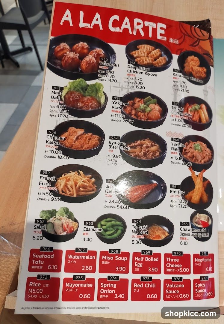 A LA CARTE