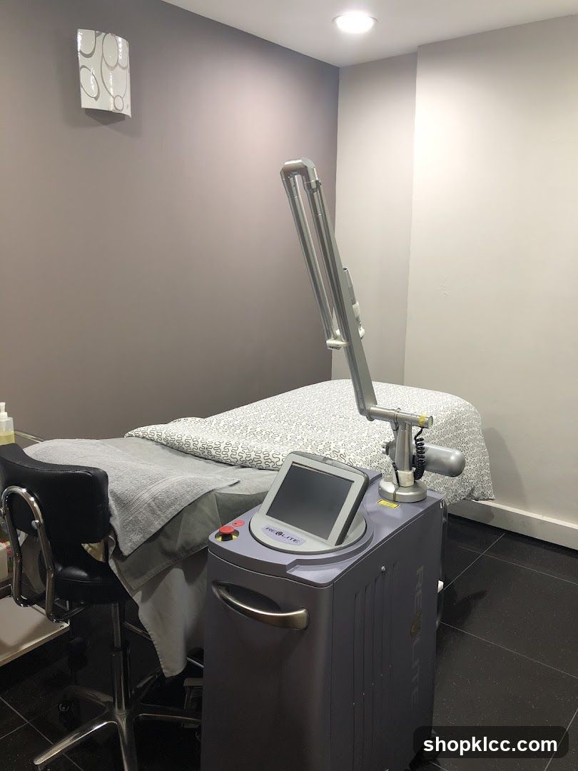 Treatment Room with Laser Machine