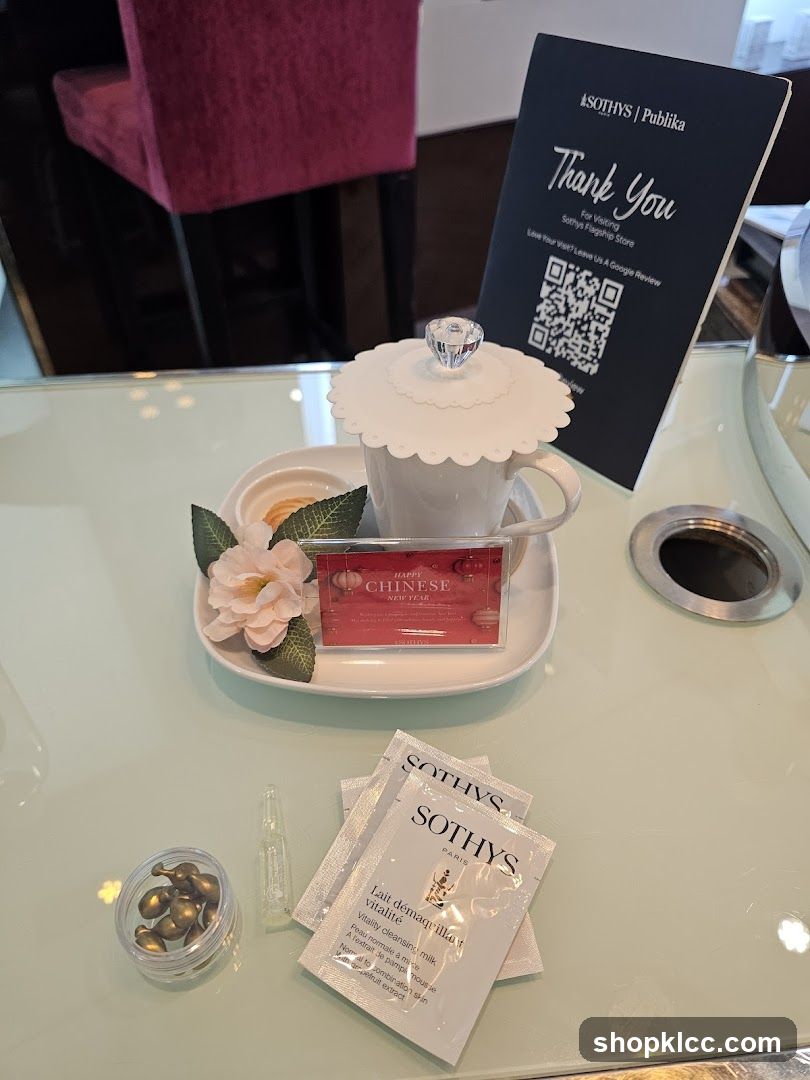 Sothys Spa Gift Set with Chinese Tea