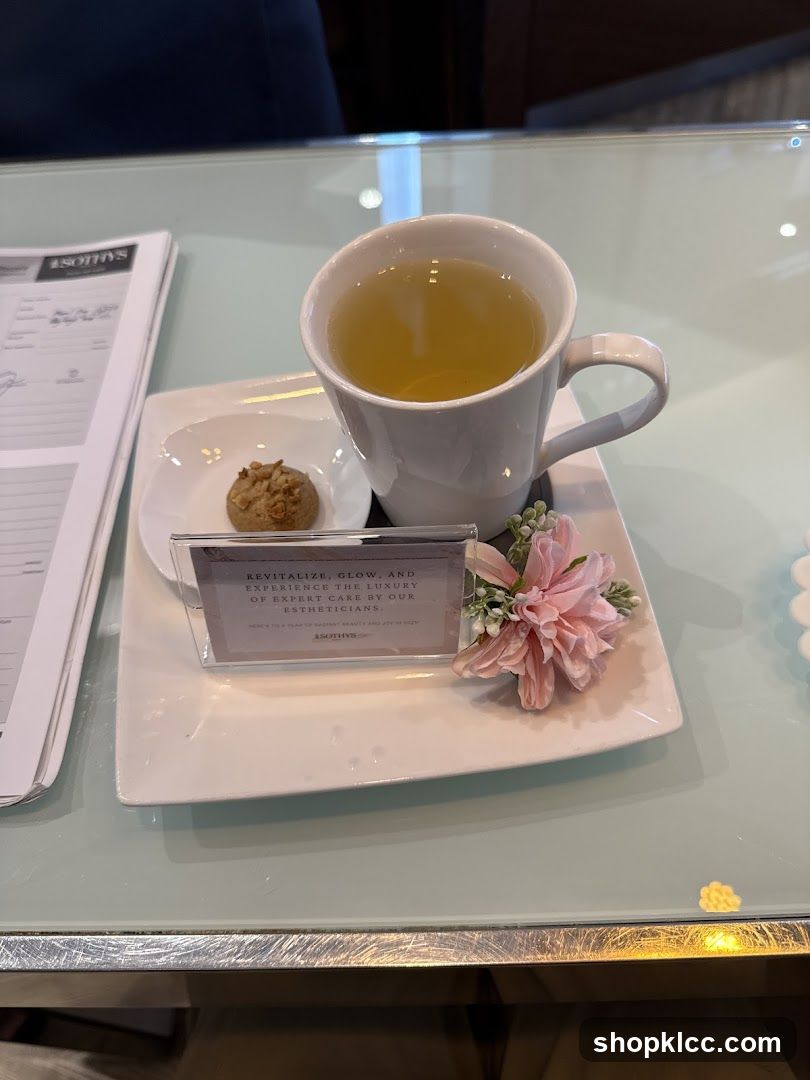 Tea and Snack Set with Card