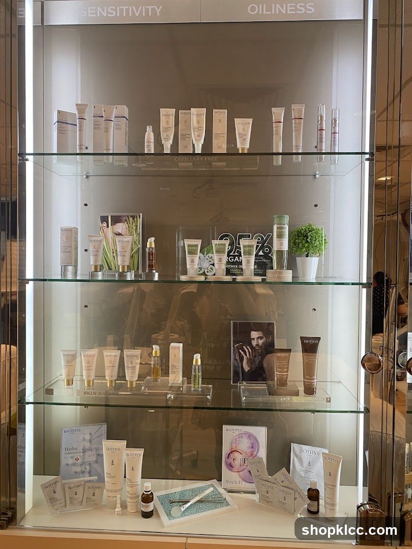 Skincare Product Display