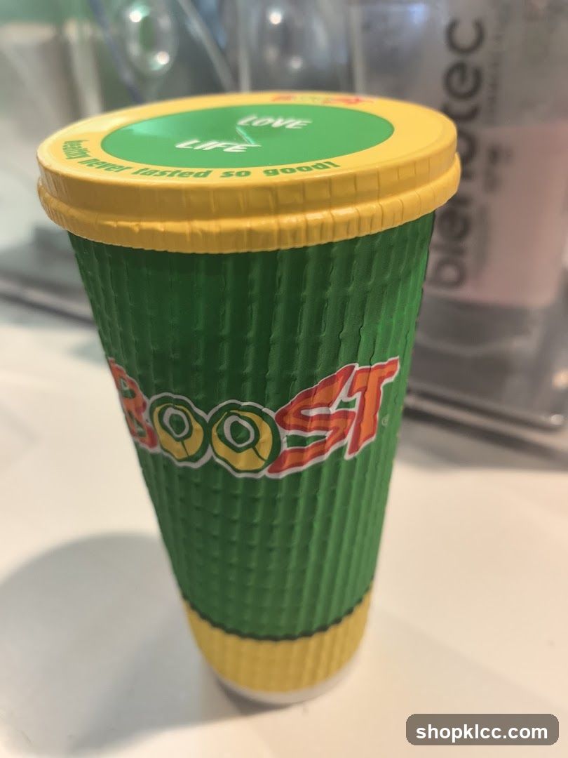 Boost Juice Cup