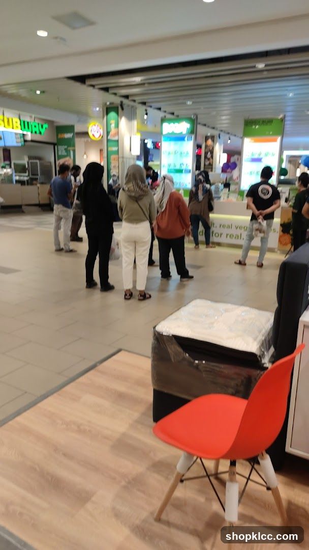 Mall Food Court with Subway and Boost Juice