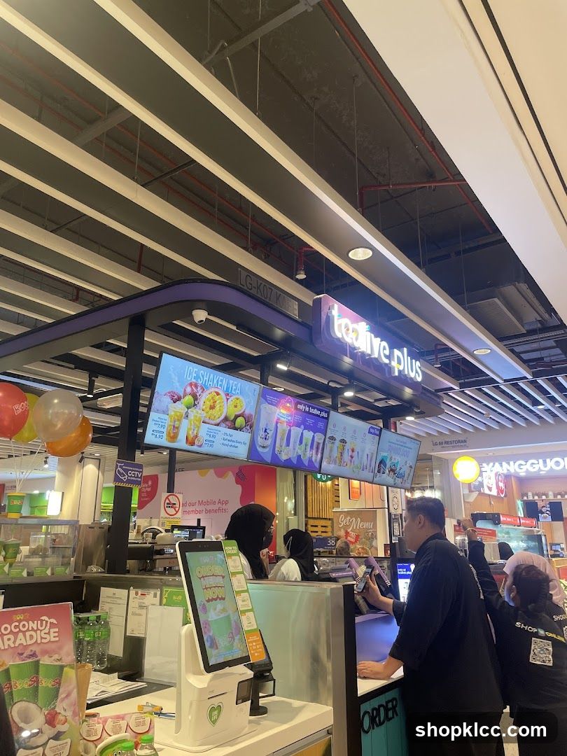 Tealive Plus Counter
