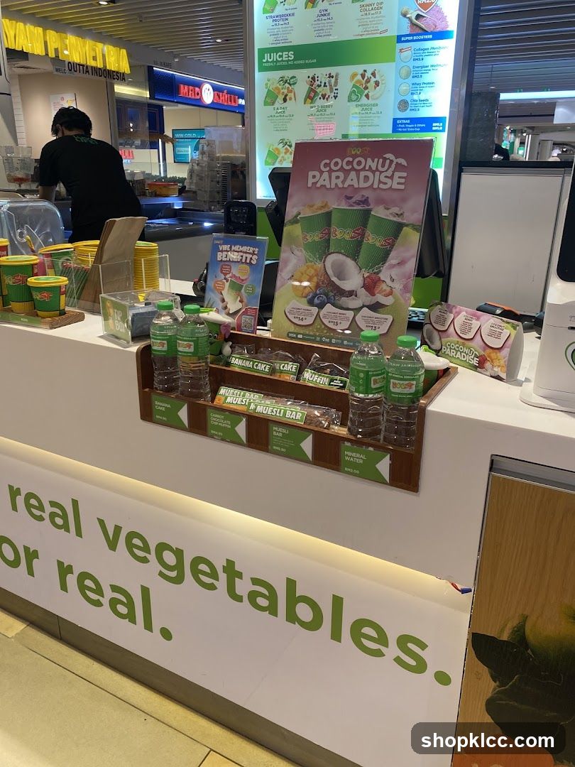 Juice Bar Counter