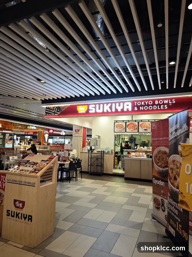 Sukiya Restaurant Interior