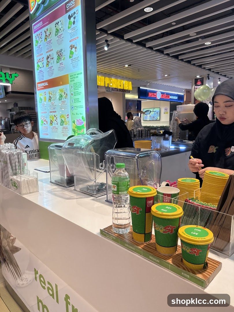 Juice Bar Counter