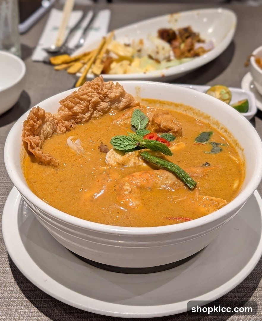 Curry Noodle Soup with Fried Crisps