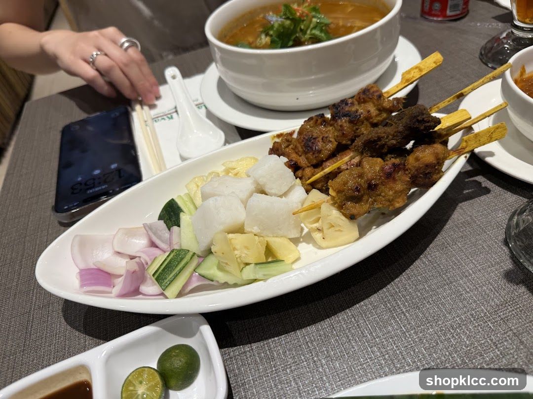 Satay with Side Dishes