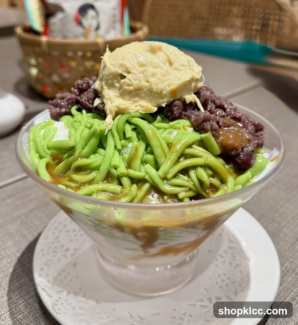 Matcha and Red Bean Dessert Bowl